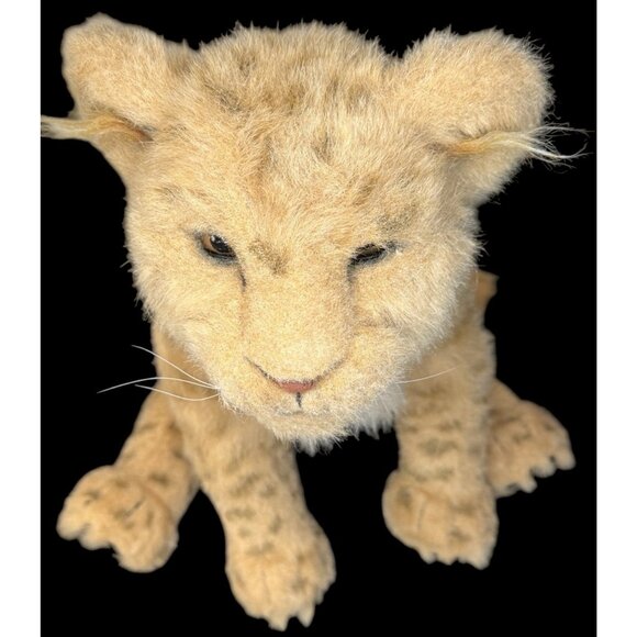 Realistic Robotic Sound Interactive Play Lion Tiger Leopard Chita Plush Pet Toy - Picture 11 of 16